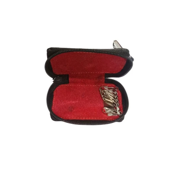 Cat Premium Leather Key Ring Holder S Size