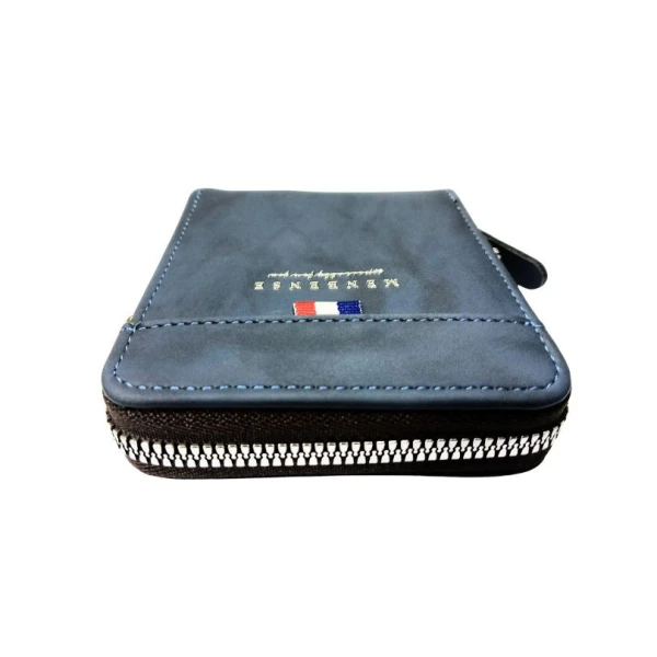 MenBense Specially For You Round Zipped Bifold Wallet