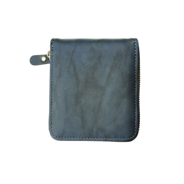 MenBense Specially For You Round Zipped Bifold Wallet