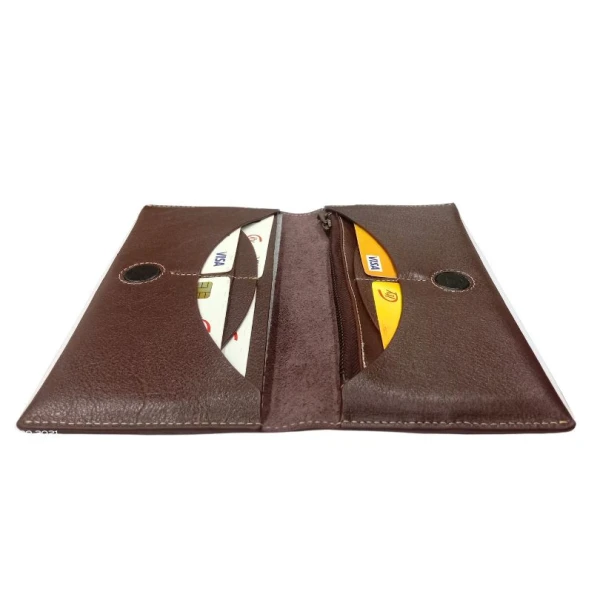 City Leather BD Long Wallet