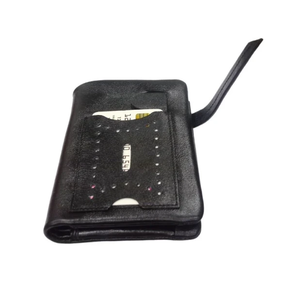 City Leather BD Trifold Wallets For Men