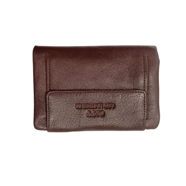 City Leather BD Trifold Wallets For Men