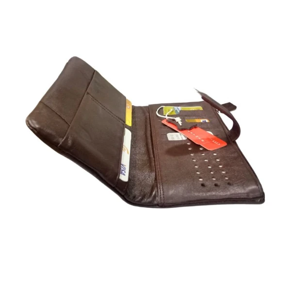 City Leather Craft Stylish Long Wallet For Men