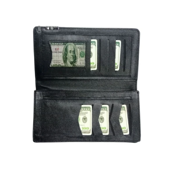 Gucci Long Wallet With Still Coated Corner
