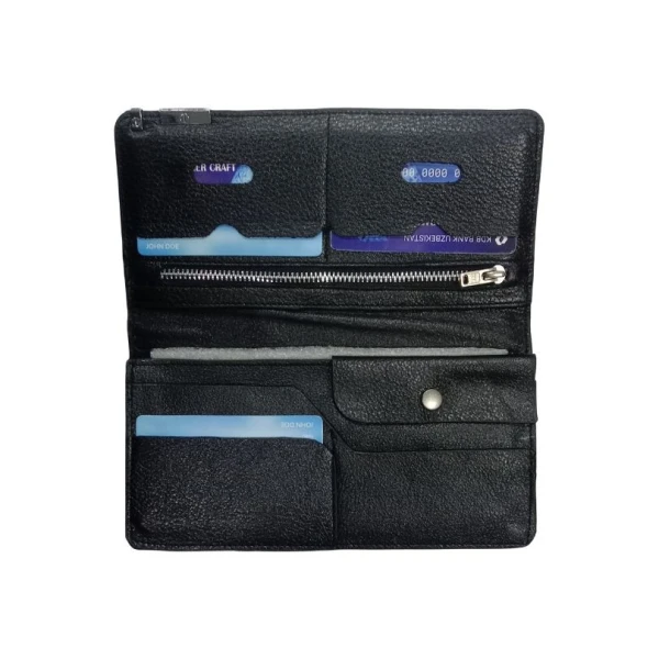 RT Leather Long Wallet For Men