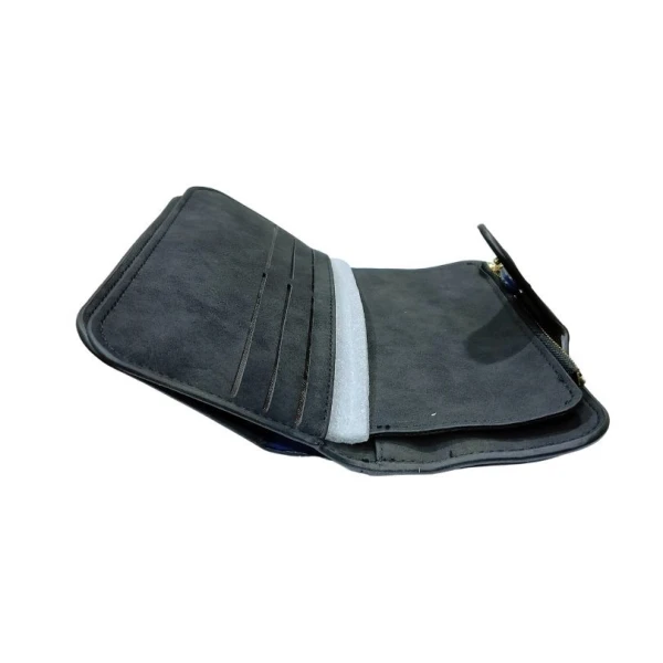 Menbense PU Leather Double Zipper Long Wallet For Women