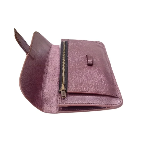 City Leather Craft Women's Long Wallet