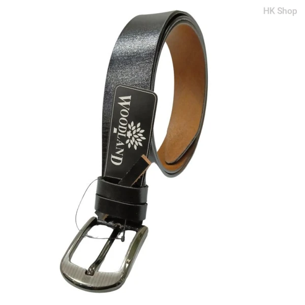 Woodland Men's Genuine Leather Belt - Premium Quality for Formal & Casual Style