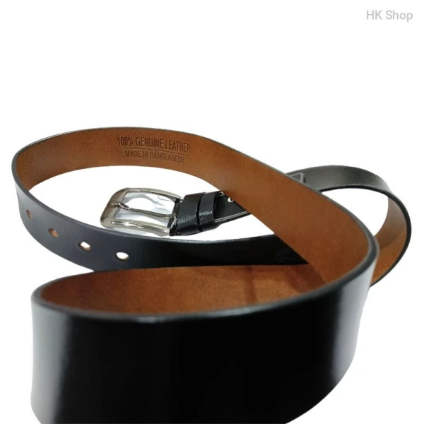 Woodland Men's Genuine Leather Belt - Premium Quality for Formal & Casual Style