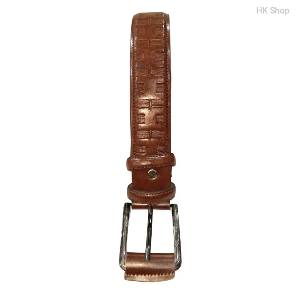 Stylish Artificial Leather Men's Belt | Classic Black & Brown