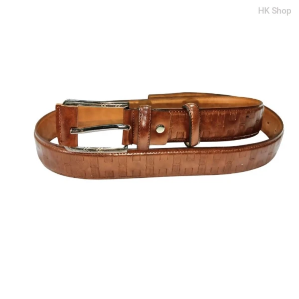 Stylish Artificial Leather Men's Belt | Classic Black & Brown