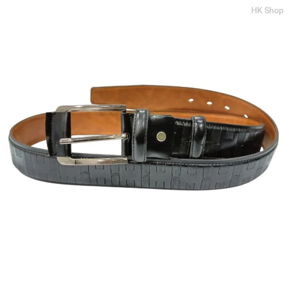 Stylish Artificial Leather Men's Belt | Classic Black & Brown