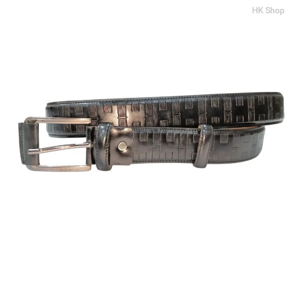 Stylish Artificial Leather Men's Belt | Classic Black & Brown