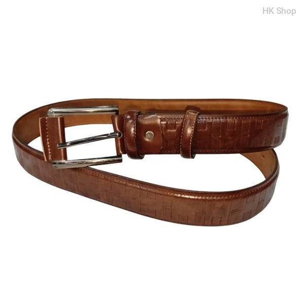Stylish Artificial Leather Men's Belt | Classic Black & Brown
