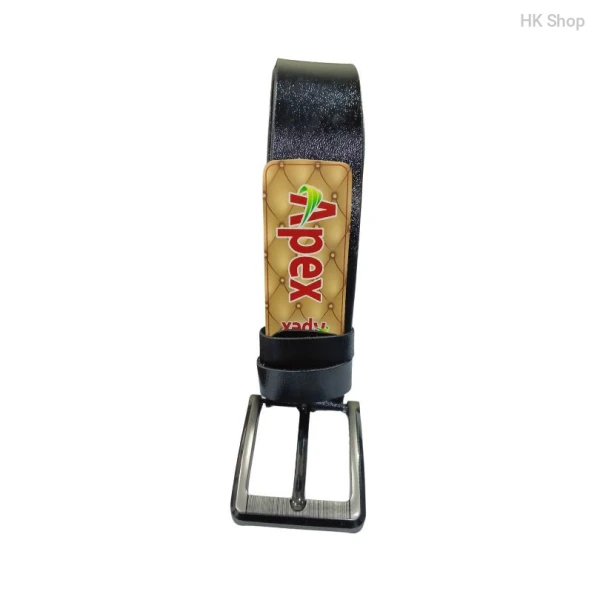 APEX Leather Belt For Men Black