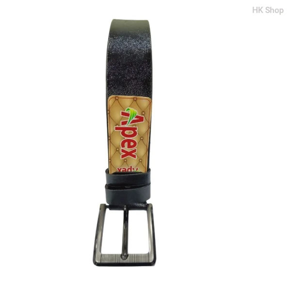 APEX Leather Belt For Men Black