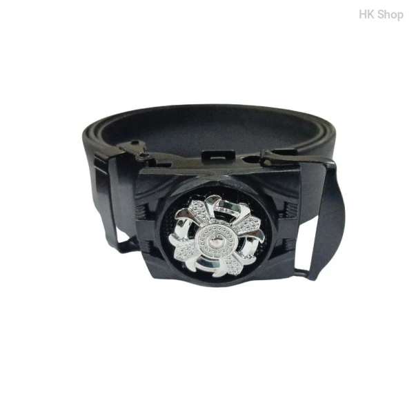 Stylish Spinner Buckled Leather Belt For Men