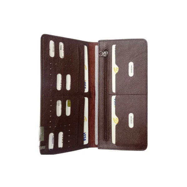 City Leather Premium Long Wallet For Men