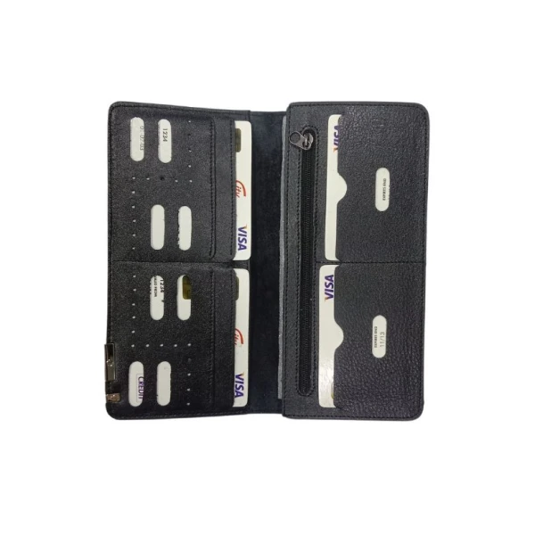 City Leather Premium Long Wallet For Men