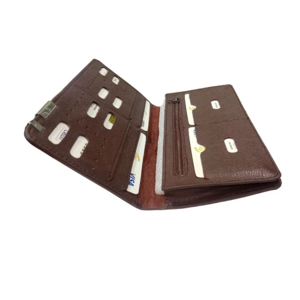 City Leather Premium Long Wallet For Men