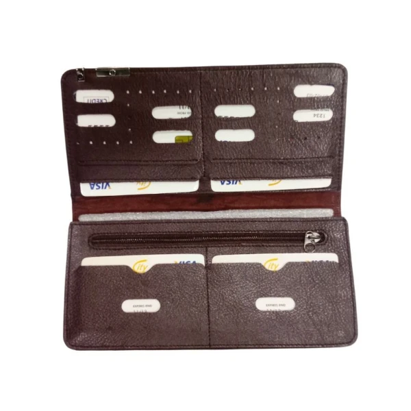 City Leather Premium Long Wallet For Men