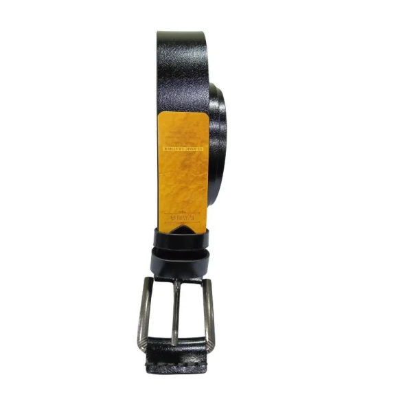 Classic Leather Belt For Men Black 1851
