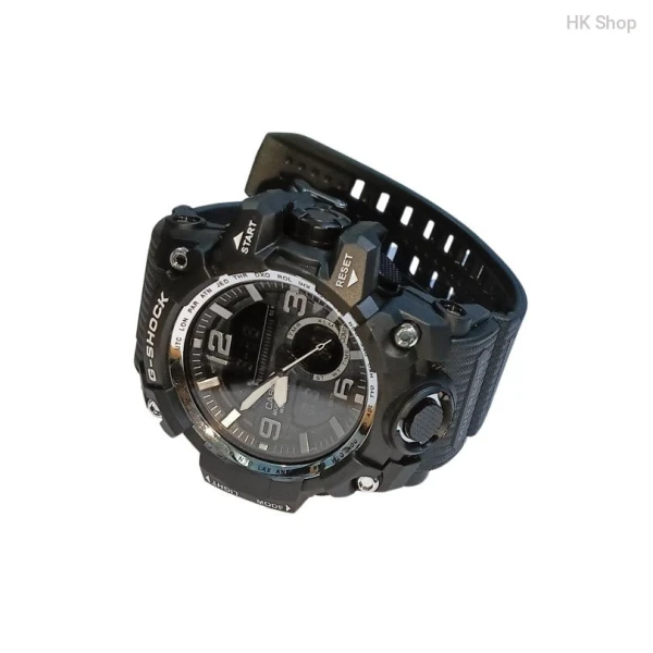 G Shock Men's Dual Time Sports Watch – Shockproof, Waterproof, LED Light