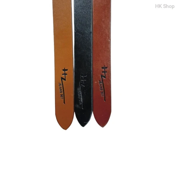HZ Jeans Belt For Men SaddleBrown