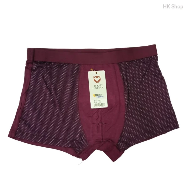 Premium Men’s Boxer - Polka Dot Design (Available in XL-Free Size, Multiple Colors)