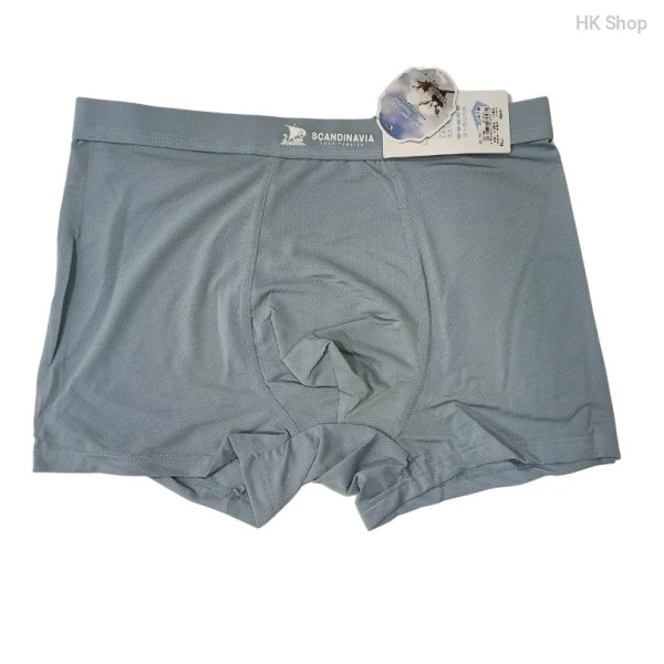 Scandinavia Plus-Size Men's Boxer Underwear (3XL, 4XL, 5XL) - Soft, Lubricous, and Stylish
