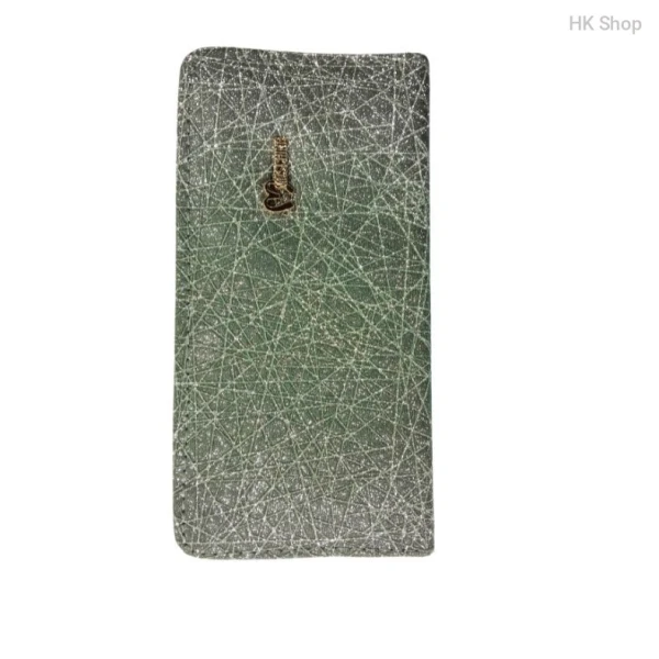 Glittery Women's Long Zipper Wallet – Stylish and Functional