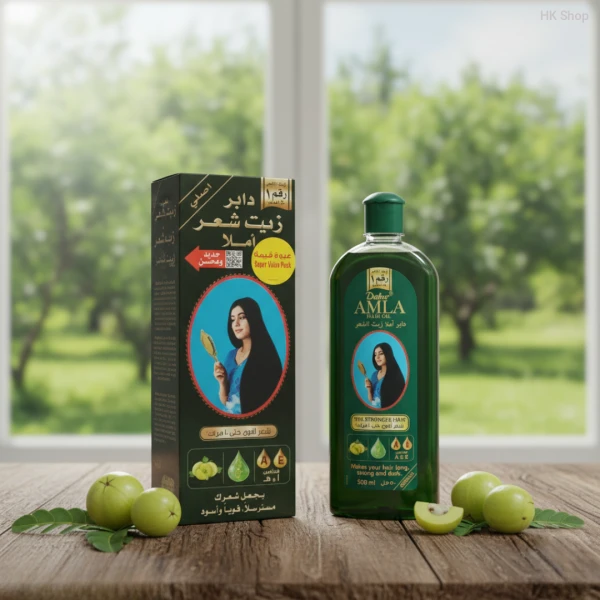 Dabur Amla Hair Oil Original 500ml – Natural Amla Oil for Hair Growth, Strength & Shine