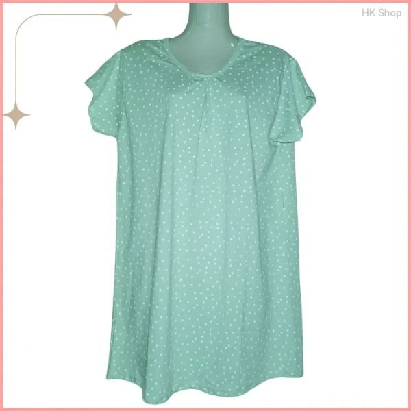 Premium Floral Cotton Nightgown – Perfect Sleepwear for Every Night