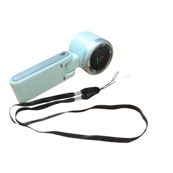Rechargeable Handheld Portable Turbo Fan – Foldable Mini USB Fan for Travel, Office & Outdoor