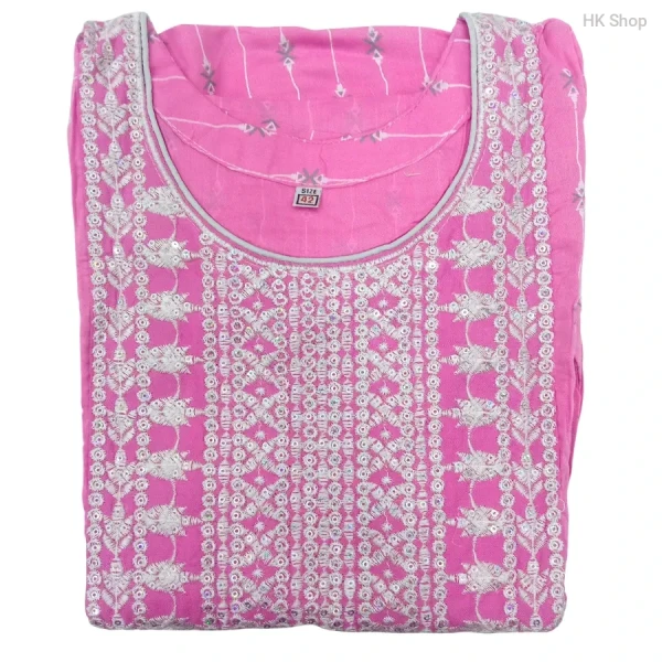 Exclusive ready-made free size (সুতি কাপড়) Cotton Three-Piece Set | Elegant & Comfortable