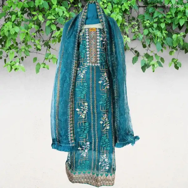 Chiffon Georgette Comfortable 3-Piece Dress