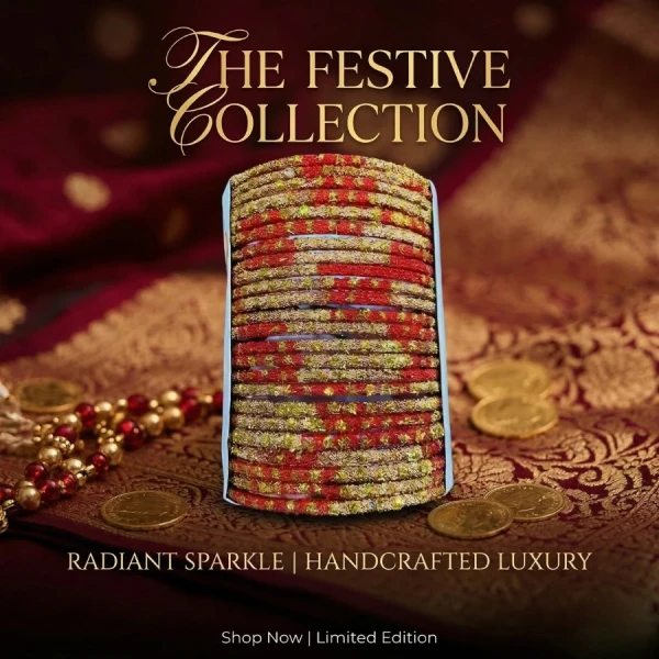 Elegant Glitter Bangles – Vibrant Colors for Every Occasion | দৃষ্টিনন্দন গ্লিটার চুড়ি – প্রতিটি অনুষ্ঠানের জন্য