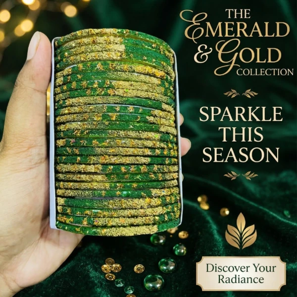 Elegant Glitter Bangles – Vibrant Colors for Every Occasion | দৃষ্টিনন্দন গ্লিটার চুড়ি – প্রতিটি অনুষ্ঠানের জন্য