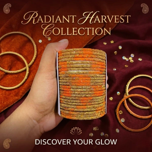 Elegant Glitter Bangles – Vibrant Colors for Every Occasion | দৃষ্টিনন্দন গ্লিটার চুড়ি – প্রতিটি অনুষ্ঠানের জন্য
