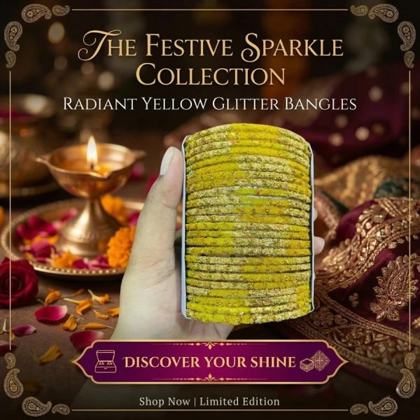 Elegant Glitter Bangles – Vibrant Colors for Every Occasion | দৃষ্টিনন্দন গ্লিটার চুড়ি – প্রতিটি অনুষ্ঠানের জন্য