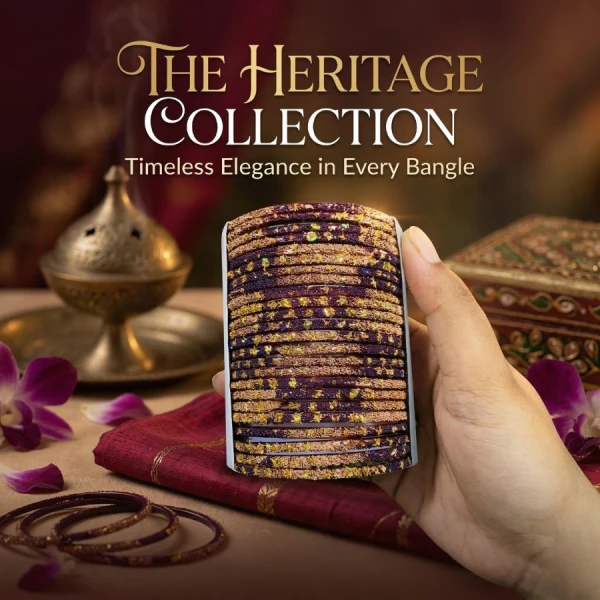 Elegant Glitter Bangles – Vibrant Colors for Every Occasion | দৃষ্টিনন্দন গ্লিটার চুড়ি – প্রতিটি অনুষ্ঠানের জন্য