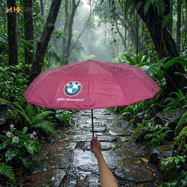 BMW Motorsport Folding Umbrella – Compact Rain Umbrella for Men & Women, Windproof & Durable | স্টাইলিশ, টেকসই ও কমপ্যাক্ট রেইন ছাতা