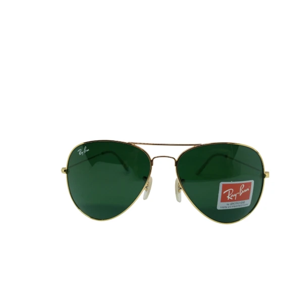 Ray-Ban Aviator Sunglasses RB3025 112/17 | Matte Gold Frame & Blue Flash Mirror Lenses | ম্যাট গোল্ড ফ্রেম এবং ব্লু ফ্ল্যাশ মিরর লেন্স