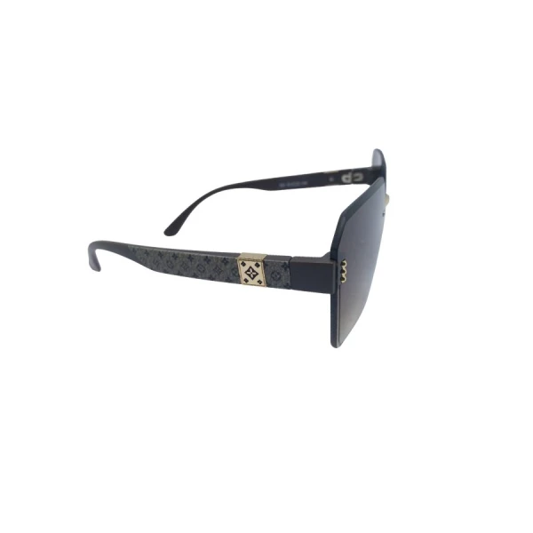 Oversized Rimless Geometric Sunglasses for Women – Luxury Vintage Polygon Eyewear with UV400 Gradient Lenses | লাক্সারি ভিন্টেজ পলিগন সানগ্লাস (UV400 প্রটেকশন ও গ্রেডিয়েন্ট লেন্স)