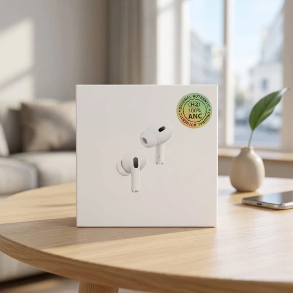 2nd Generation Wireless Earbuds Pro with Active Noise Cancellation (ANC) – Bluetooth Earphones with USB-C Charging Case for iPhone & Android | ২য় প্রজন্মের ওয়্যারলেস এয়ারবাডস প্রো
