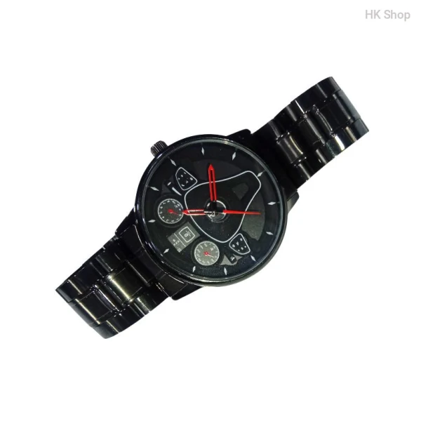 3D Car Steering Wheel Watch – Uniquely Stylish Timepiece for Everyday Elegance 2025