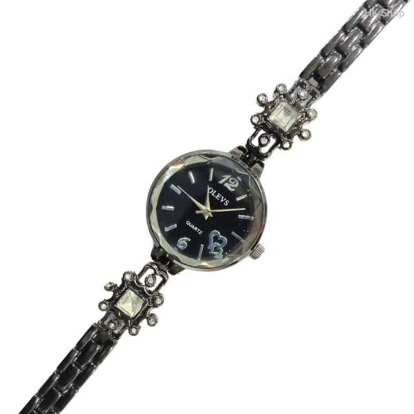 Black  and white Olevs bracelet Watch for Women 2025 best choice.office