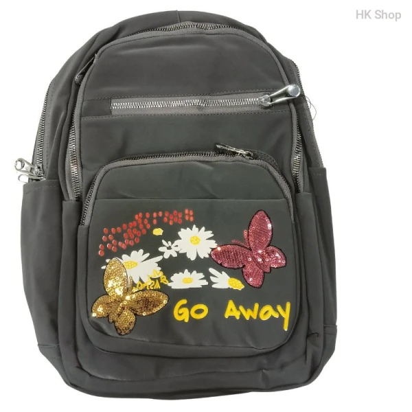 Butterfly Design Backpack bag with Floral Patterns for school boys and girls