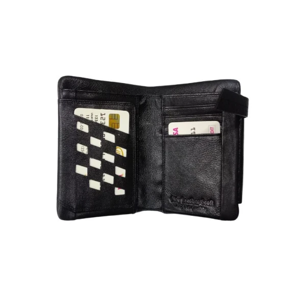 City Leather BD Trifold Wallets For Men