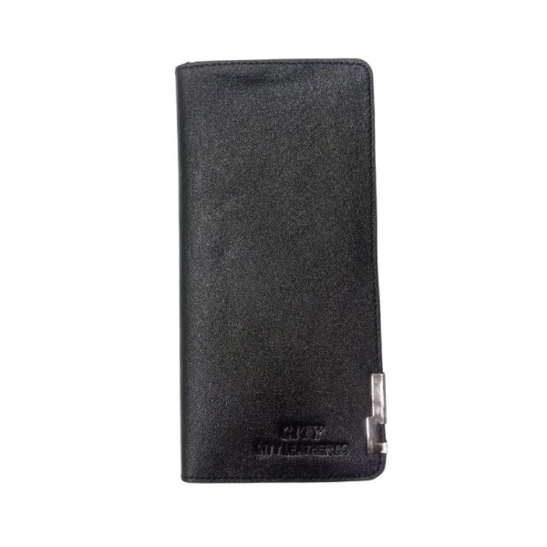 City Leather Long Wallet For Men